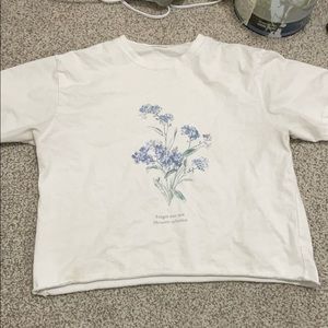 BRANDY MELVILLE FORGET ME NOT SHIRT